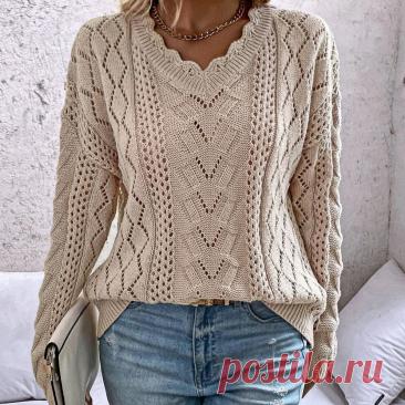 Подборка джемпер спицами со схемами. Вискоза и все о ней. | Ольга Прилуцкая, вязание - это модно | Дзен