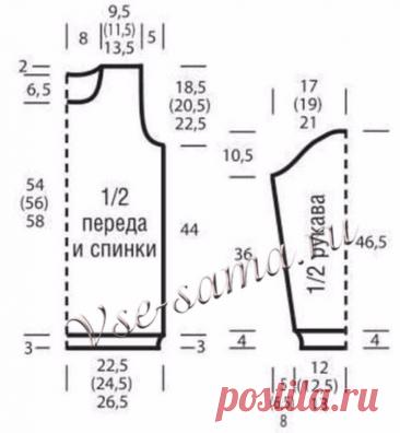 SWEATER CROCHET FREE PATTERN