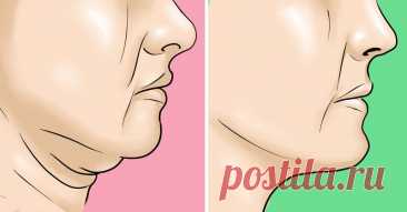 7 способов убрать дряблый двойной подбородок! Минус 10 лет гарантировано! — Домашние заботы