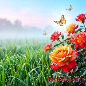 ИЮЛЬ (нейросеть Шедеврум). Природа, пейзажи, созданные нейросетями.