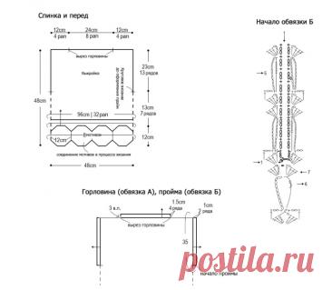 Crochet Fishnet Top Free Pattern