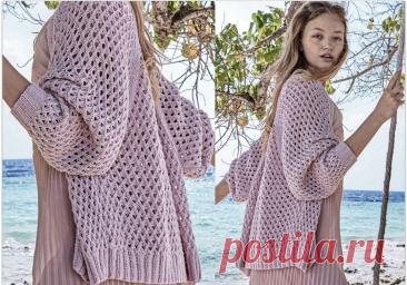 Кардиганы спицами, подборка с описанием и схемами узоров. | Ольга Прилуцкая, вязание - это модно | Дзен