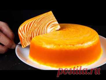 Nur Kürbis und Hüttenkäse! Ein tolles Dessert ohne Backen!