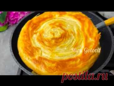 Боже,как вкусно!Мука + Вода.Я НЕ УСТАЮ ИХ ГОТОВИТЬ. ТАКОЕ ПРИГОТОВЛЕНИЕ ВЫ ЕЩЁ НЕ ВИДЕЛИ.