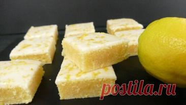 Приготовьте это лимонное блаженство! Лимонный брауни с белым шоколадом! | Ленивые рецепты с Анной Дашевской | Дзен