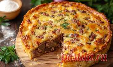 Заливные пироги на каждый день. Такие вкусные пироги еще поискать. Съедаются до последней крошки. | Правильно, готовим! | Дзен