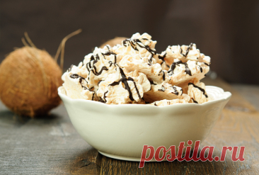 Кокосовое печенье макарунс