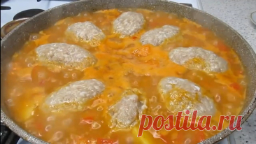 В СКОВОРОДУ всё сложил и ЗАБЫЛ. И вот он самый вкусный УЖИН без возни. Такое не приготовить... ну что вы. | РЕЦЕПТЫ ОТ МАМУЛИ | Дзен