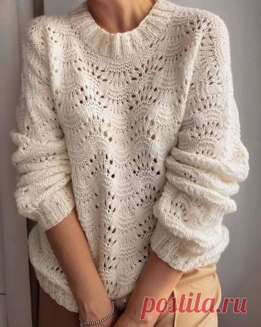 Воплощение неповторимого стиля! - Джемперы, связанные спицами со схемами | Вязание идеи для вдохновения | Дзен