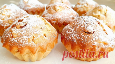 Творожно-яблочные маффины: ароматное угощение с пользой | Еда от ШефМаркет | Дзен