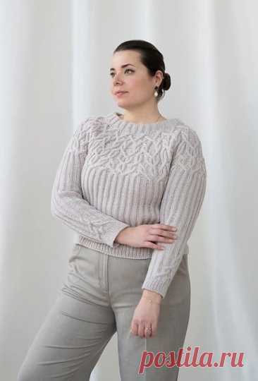 Пост на стене #вязание #спицы #джемпер🧶 Присоединяйтесь ко мне в Телеграм   https://t.me/svetlix