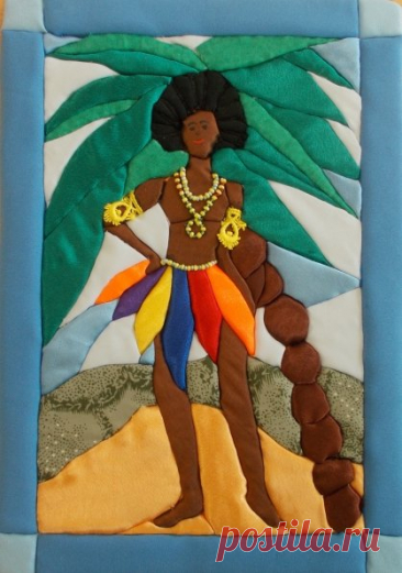 «Картина из лоскутов "Африка" (кинусайга)» — карточка пользователя cone4ko2006 в Яндекс.Коллекциях