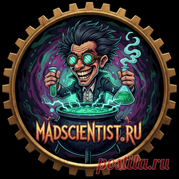 Безумие — двигатель прогресса. 
madscientist.ru — это не просто домен, это энергия эксперимента, дерзости и идей, опережающих своё время.
