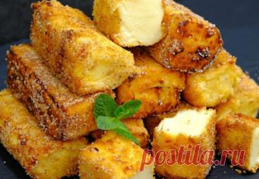 Жареное молоко: невероятный десерт с хрустящей корочкой