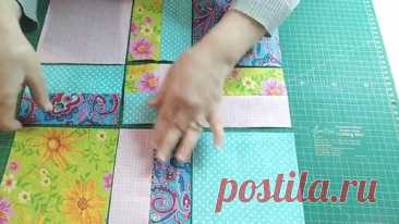 Лоскутные разрезалки. Никаких шаблонов не нужно. Лоскутный блок легко и быстро. | Волшебное лоскутное шитьё | Дзен