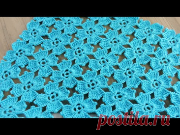 ЦВЕТЫ БЕЗОТРЫВНЫМ ВЯЗАНИЕМ