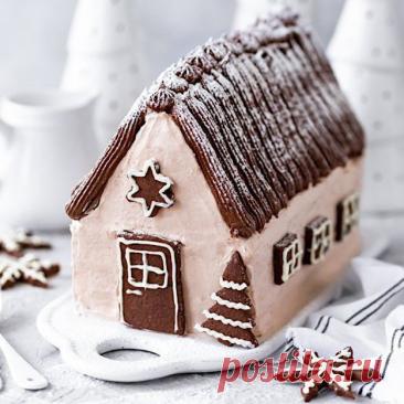 Шоколадный торт с вишней рецепт «Пряничный» домик | Эффективное похудение. Все виды диет Шоколадный торт с вишней рецепт "Пряничный" домик