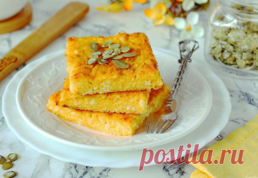 Нежная тыквенно-творожная запеканка: простой десерт с осенним вкусом Этот десерт не только красив на вид, но и покоряет своим нежным, почти кремовым вкусом. При этом готовится он удивительно просто и не требует особых кулинарных навыков.ИНГРЕДИЕНТЫ тыква...