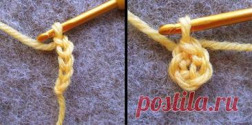 Crochet Motif Heart Free Pattern