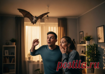 Летучая мышь залетела в квартиру. Примета | Бесарте.ру