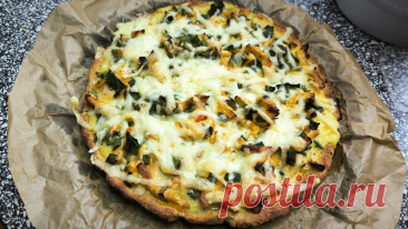 Для тех, кто на ПП: киш с куриной грудкой на творожно-овсяном тесте | Куклы и кухня Марины Еремеевой | Дзен