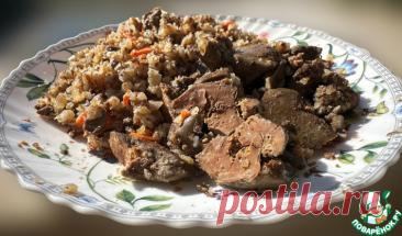 Гречневая каша с куриной печенью Кулинарный рецепт