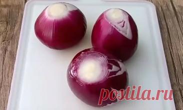 Маринованный красный лук к шашлыку: стоит открыть баночку, про мясо забудут