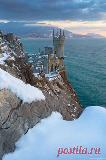 Зима в Ялте. Ласточкино гнездо. Крым
Фото: Сергей Титов