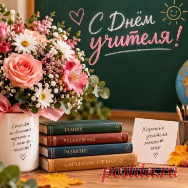 С Днём учителя! | PortalBio