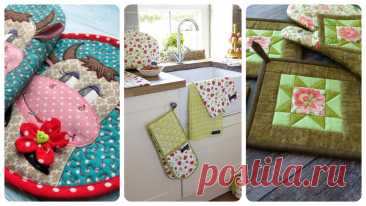 "Попробуйте шить необычные прихватки": подборка из 10 нестандартных идей для вдохновения (шейте и продавайте) | Шить буду | Дзен