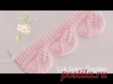 YAPRAK AJURLU KENAR MODELİ