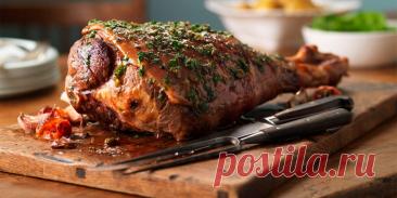 Как вкусно запечь баранью ногу - Сад и огород