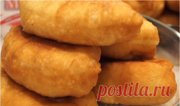 Домашние пирожки с картошкой, невесомые как пух, тесто готовится БЕЗ яиц, молока и кефира. | Готовим с Калниной Натальей | Дзен