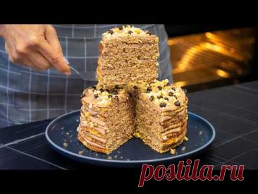 ТОРТ ИЗ ОВСЯНКИ И БАНАНОВ