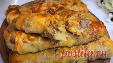 Вкусные рулеты с мясной начинкой. Снимаю шляпу перед тем, кто придумал этот рецепт: век живи век учись