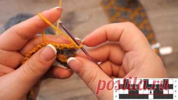 Мозаичная техника вязания крючком ? Mosaic crochet patterns ? Интересная мозаичная техника вязания или ленивый жаккард крючком. Узор выполняется по схеме. Каждый ряд схемы вяжется дважды. Цвет нити менять через каждые два ряда. Нитью темного цвета вязать столбиками без накида только темные ячейки, светлые ячейки пропускать, выполняя над ними 2 воздушные петли,