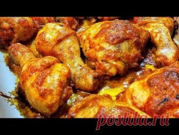 Запеченные куриные ножки с майонезом в духовке