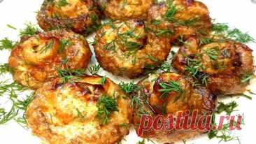 Просто Обожаю эти самые Вкусные Грибочки! Запеченные ШАМПИНЬОНЫ в Духовке