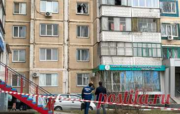 Гладков сообщил о гибели мужчины при атаке украинского БПЛА на дом в Белгороде. Пострадали два человека