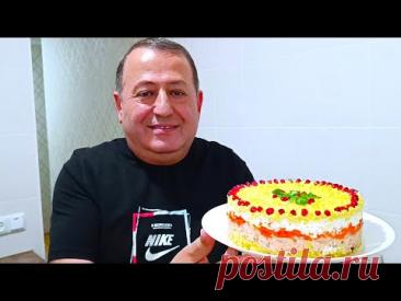 САЛАТ, который ешь и не Можешь Остановиться! Объедение! Салат на Праздник!