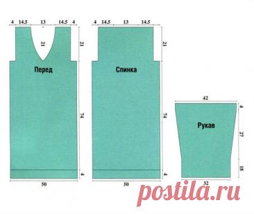 TURQUOISE DRESS WITH FANTASY PATTERNS