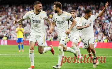 «Реал» досрочно победил в чемпионате Испании. Мадридский клуб обеспечил себе 36-е чемпионство в истории за четыре тура до финиша благодаря поражению «Барселоны» от «Жироны»