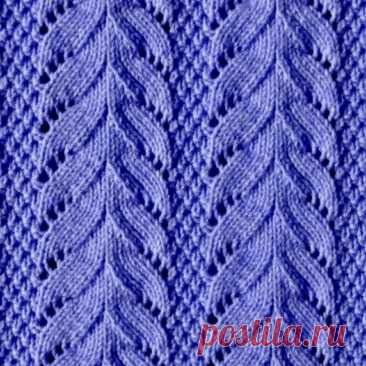 9 новых ажурных узоров спицами | Схемы вязания | Paradosik_Handmade | Пульс Mail.ru
