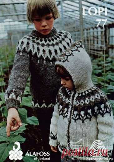 Исландский лопапейса. | Вязание для женщин спицами. Схемы вязания спицами