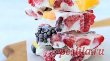 ​ПП-десерт из греческого йогурта и ягод