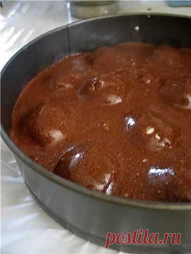 (+1) сообщ - Шоколадный пирог с творожными шариками | Любимые рецепты