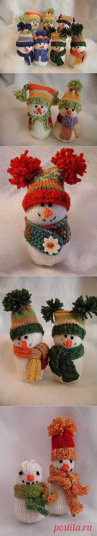 Fiddlesticks - My crochet and knitting ramblings.: Snow People