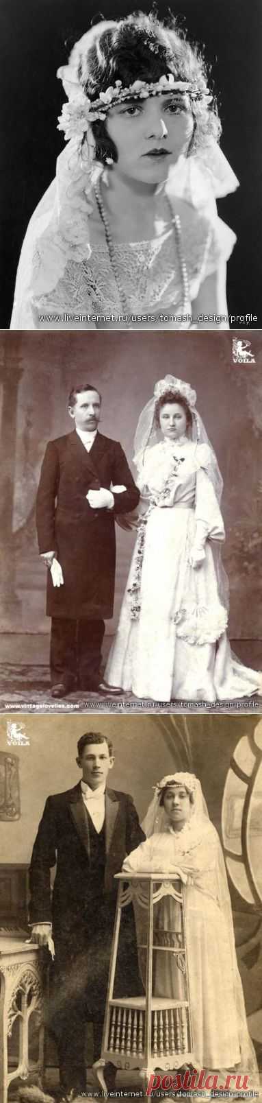 Старинные свадебные фотографии.