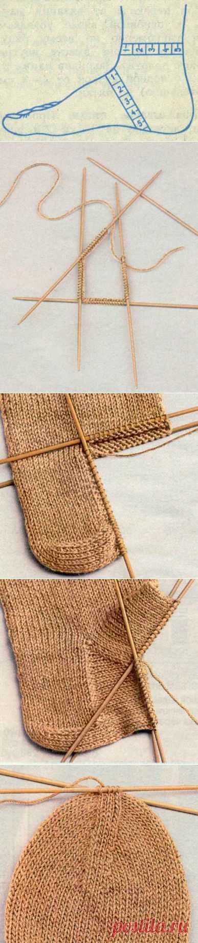 Азбука вязания (как связать носок) | Варварушка-Рукодельница