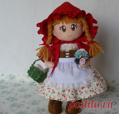 Красная Шапочка: кукла своими руками для начинающих